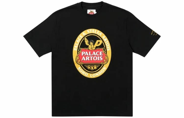 PALACE x Stella Artois FW21 Logo T-Shirt Black