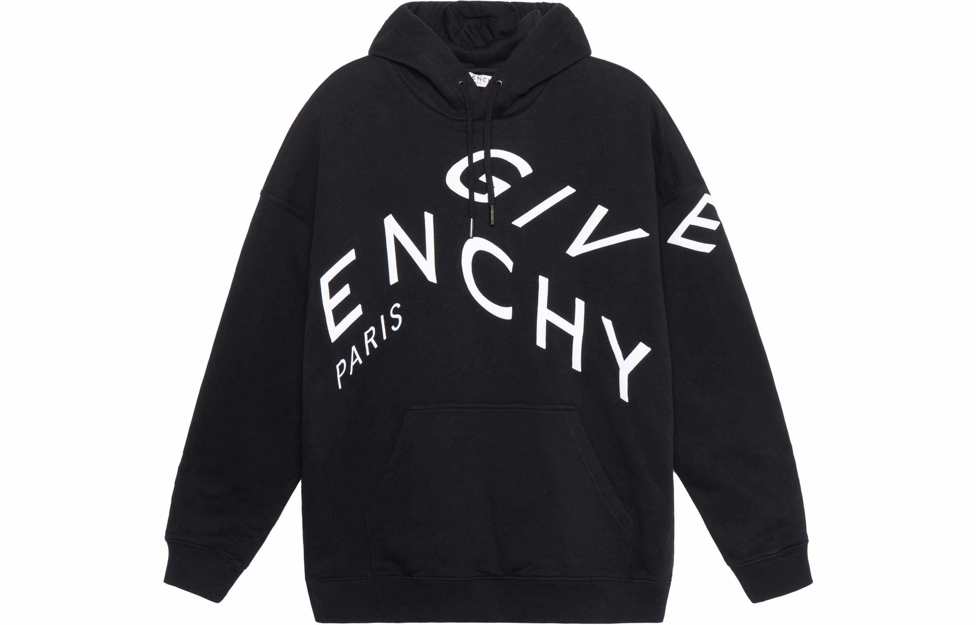 Худи Givenchy/纪梵希 Givenchy Logo Embroidered Hoodie Black