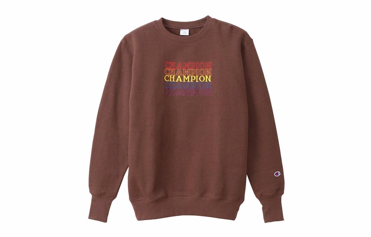 Champion Fleece Hoodie Japan Edition Brown