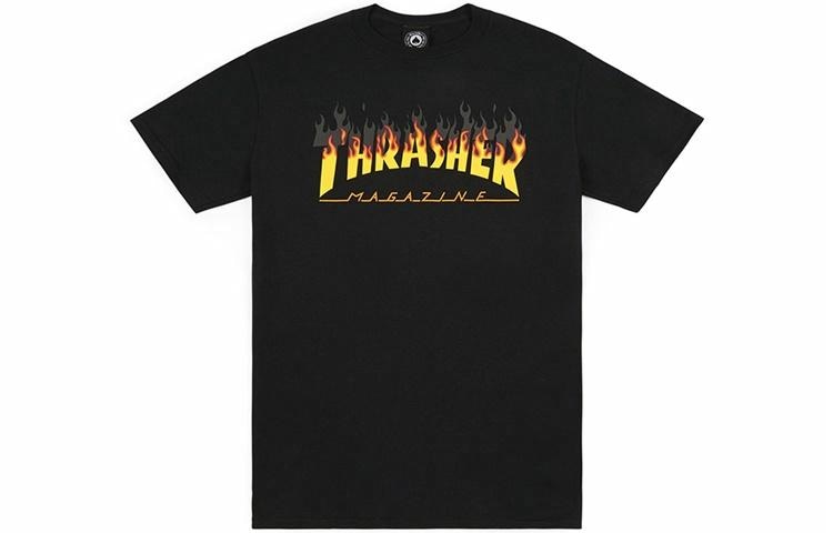 Thrasher BBQ Tee Black