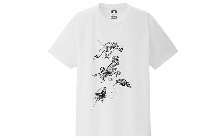 UNIQLO/优衣库 UNIQLO x Marvel Art of Marvel T-Shirt White
