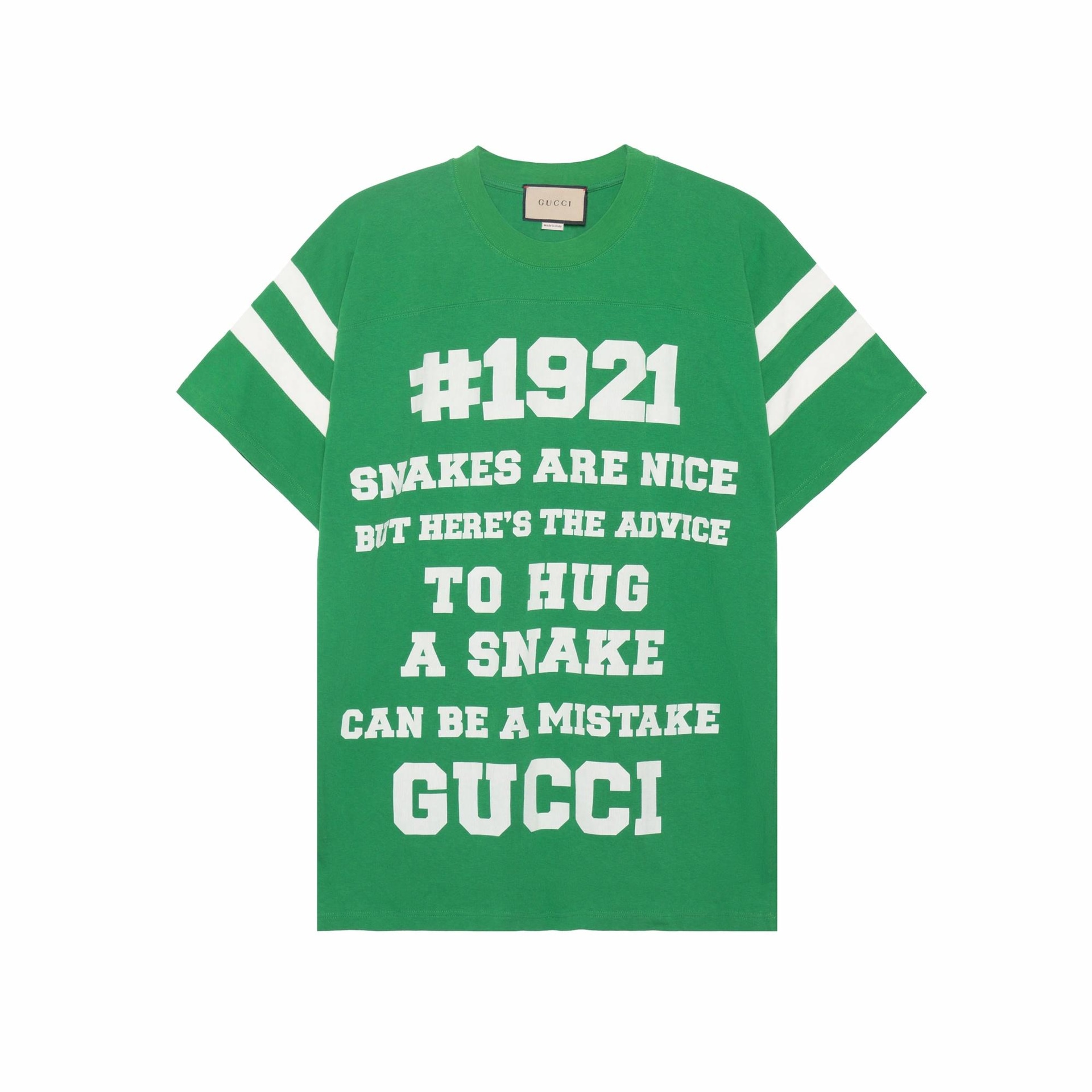 GUCCI/古驰 Gucci To Hug a Snake T-Shirt