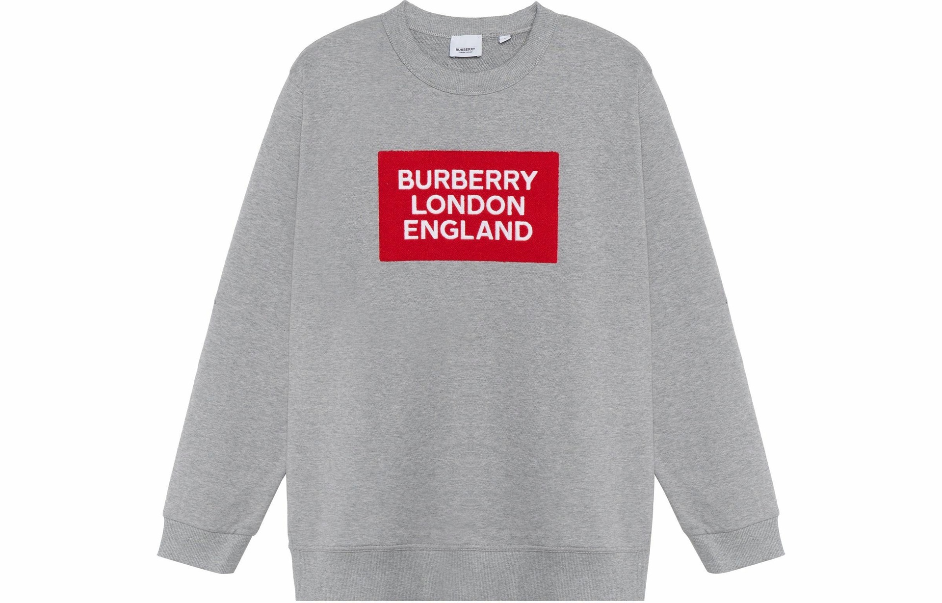 Burberry Logo Print Crewneck Sweatshirt