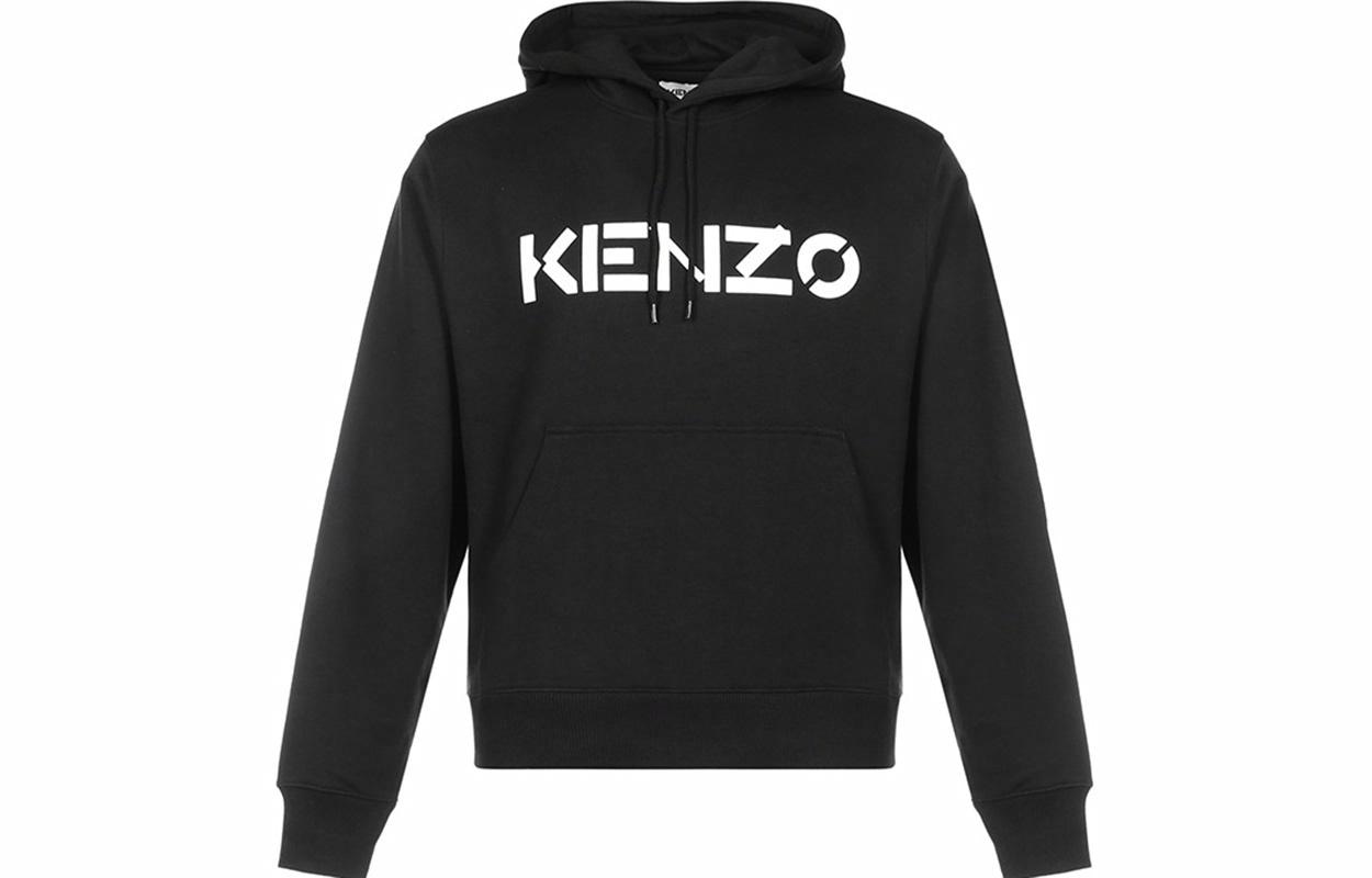 KENZO Logo Hoodie Black