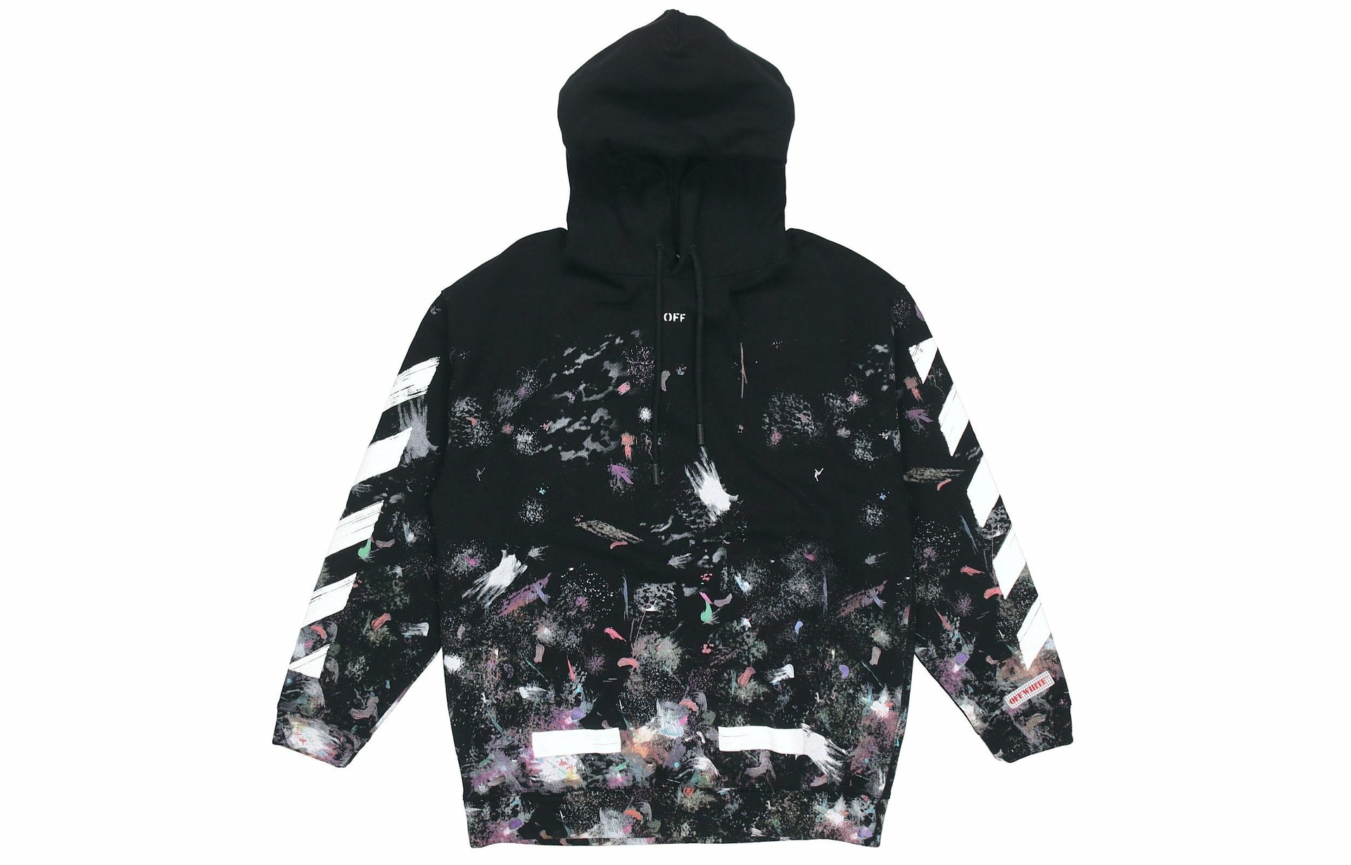 OFF-WHITE Classic Striped Hoodie