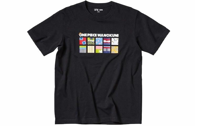 UNIQLO/优衣库 UNIQLO Anime Print Loose Fit T-Shirt Black
