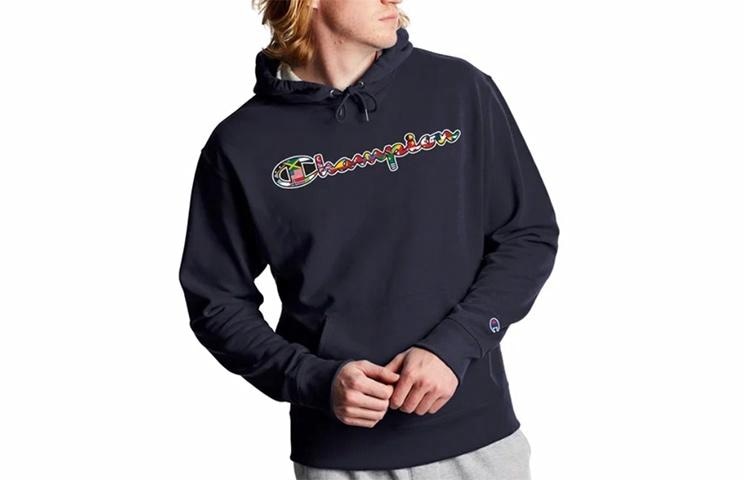 Худи Champion Hooded Fleece Sweatshirt Navy