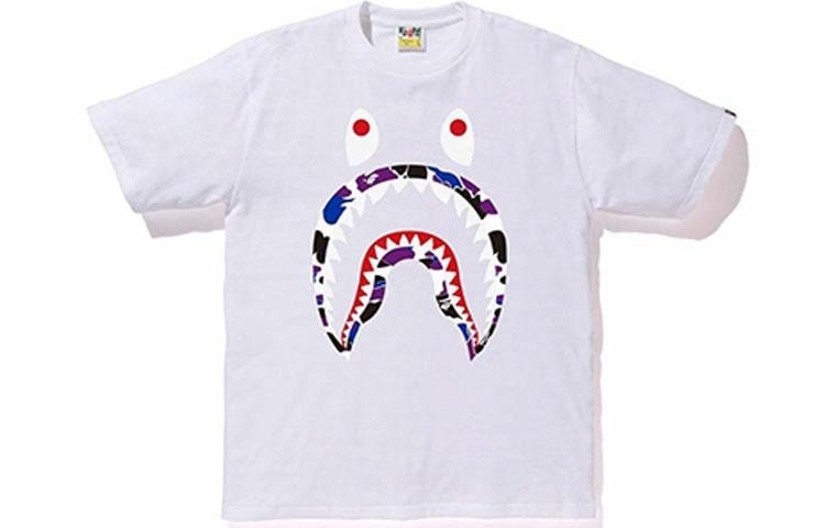 Футболка A BATHING APE BAPE HongKong 13th Anniversary Shark Tee 13 T