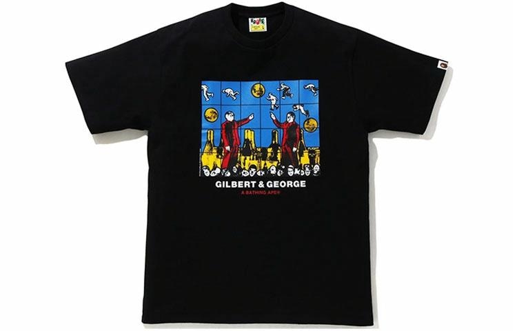 Футболка A BATHING APE BAPE x Gilbert & George T-Shirt