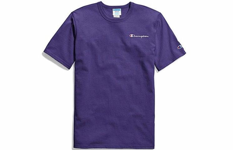 Champion Purple Crewneck Tee
