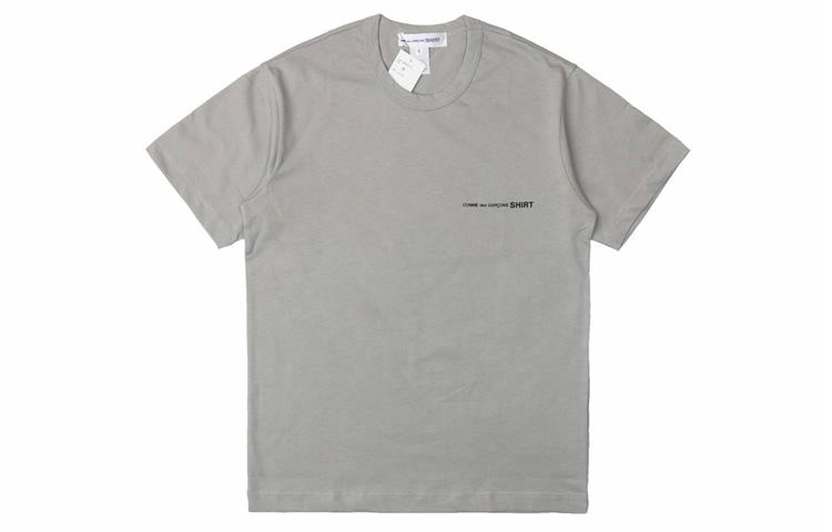 Футболка Cdg Small Logo Cotton T-Shirt Gray