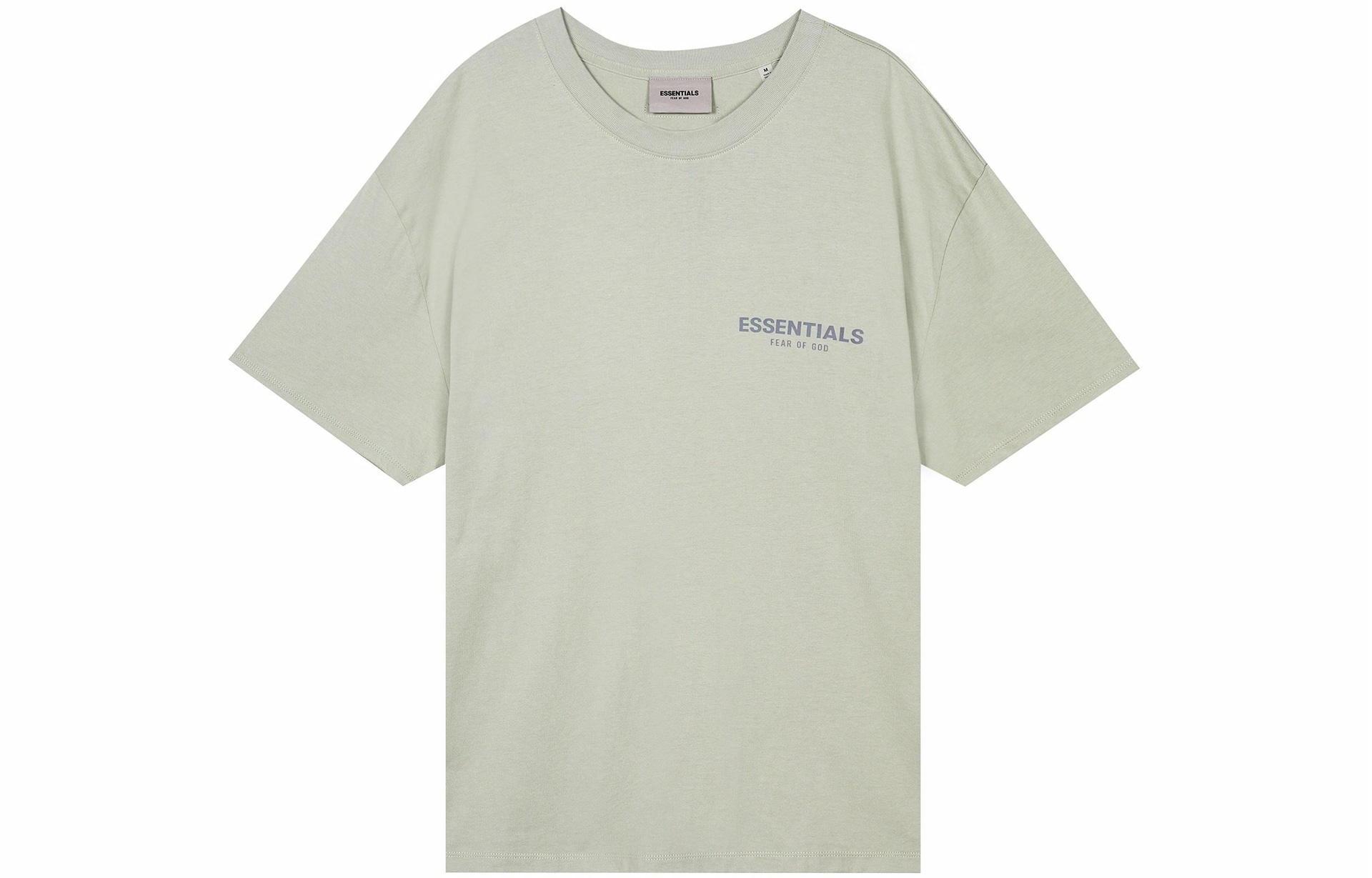 Fear of God Essentials FW21 GreenConcrete LogoT