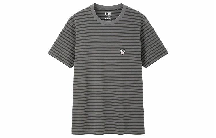 UNIQLO/优衣库 UNIQLO x KAWS Striped T-Shirt