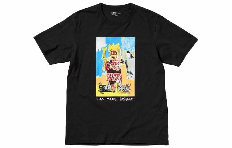 UNIQLO/优衣库 UNIQLO x Jean-Michel Basquiat Graffiti T-Shirt Black