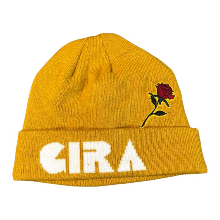 Nike Embroidered Beanie Yellow — фото 2