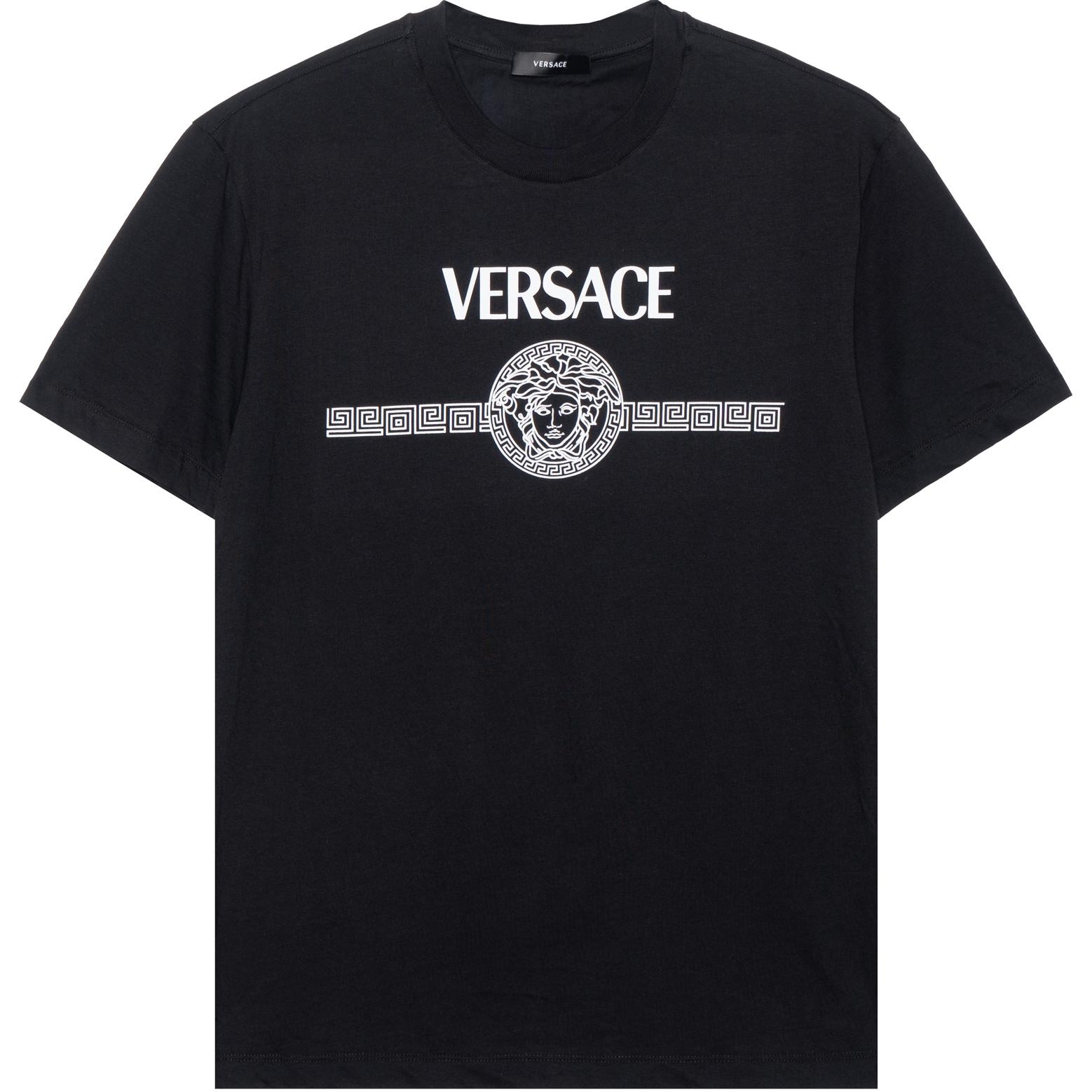 VERSACE/范思哲 Versace Medusa Logo T-Shirt Black