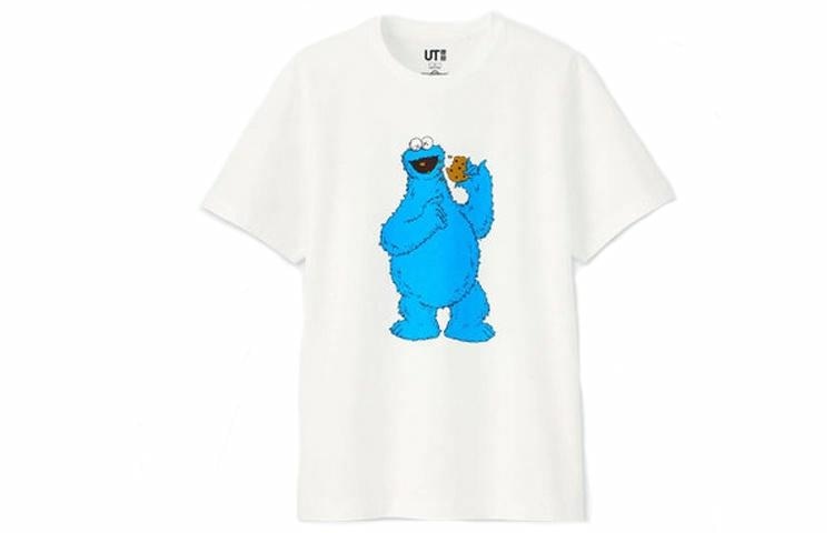 UNIQLO/优衣库 UNIQLO x Kaws x Sesame Street Cookie Monster T-Shirt