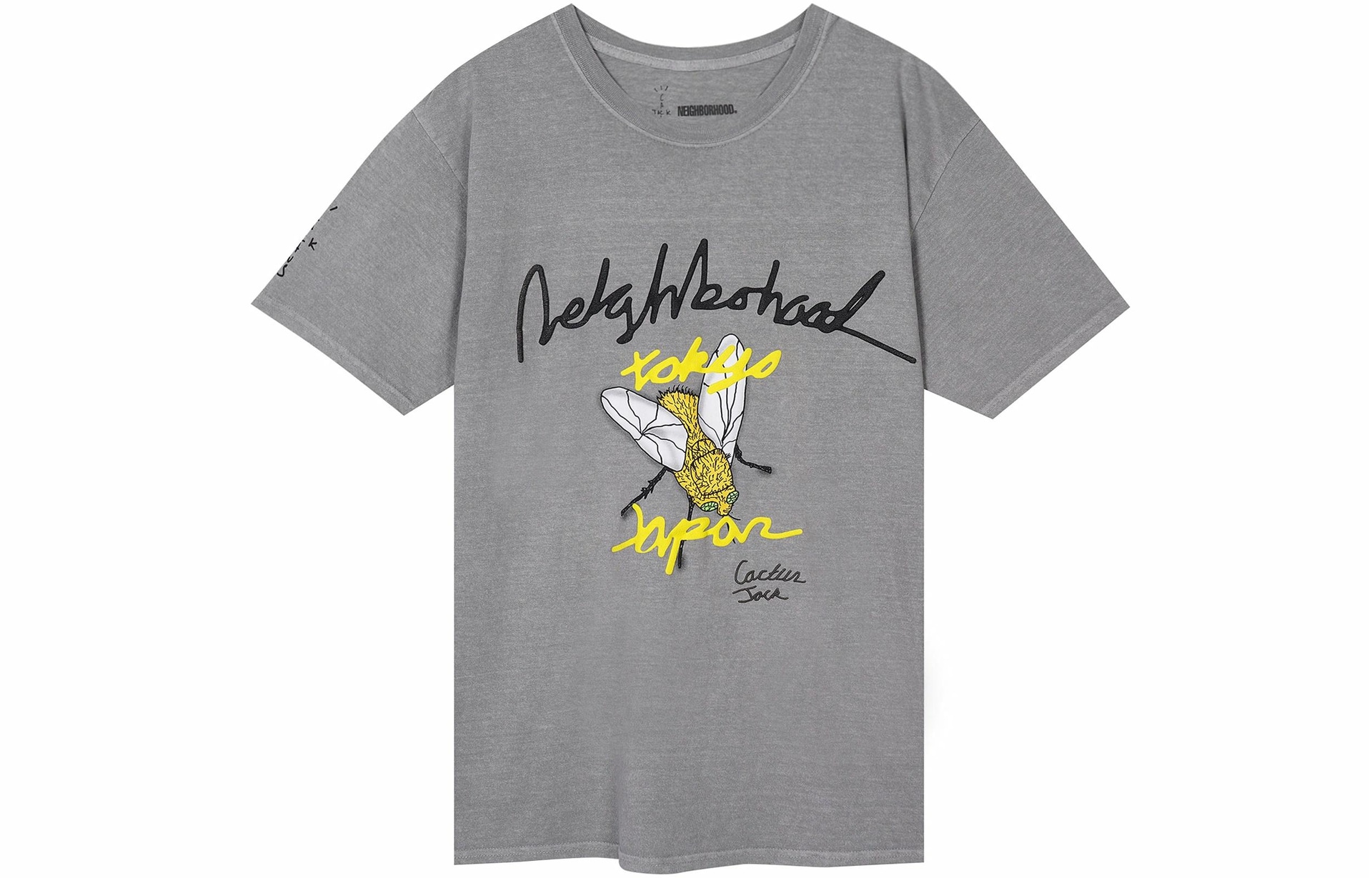 Travis Scott x NEIGHBORHOOD Carousel Tee Grey