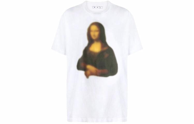 OFF-WHITE Mona Lisa SS21 T-Shirt White