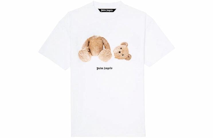 Футболка Palm Angels Decapitated Bear T-Shirt White
