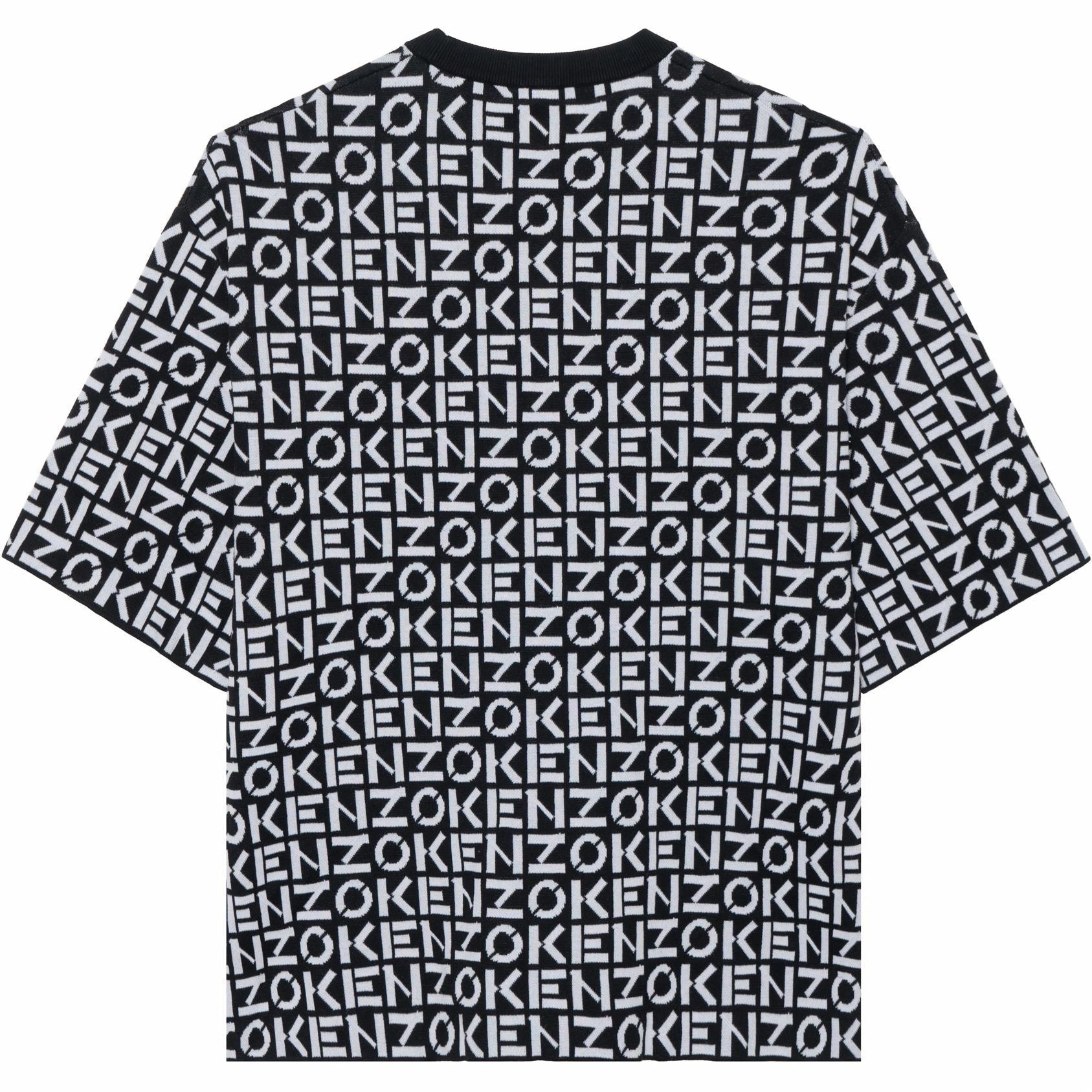 KENZO SS22 Logo Knit T-Shirt