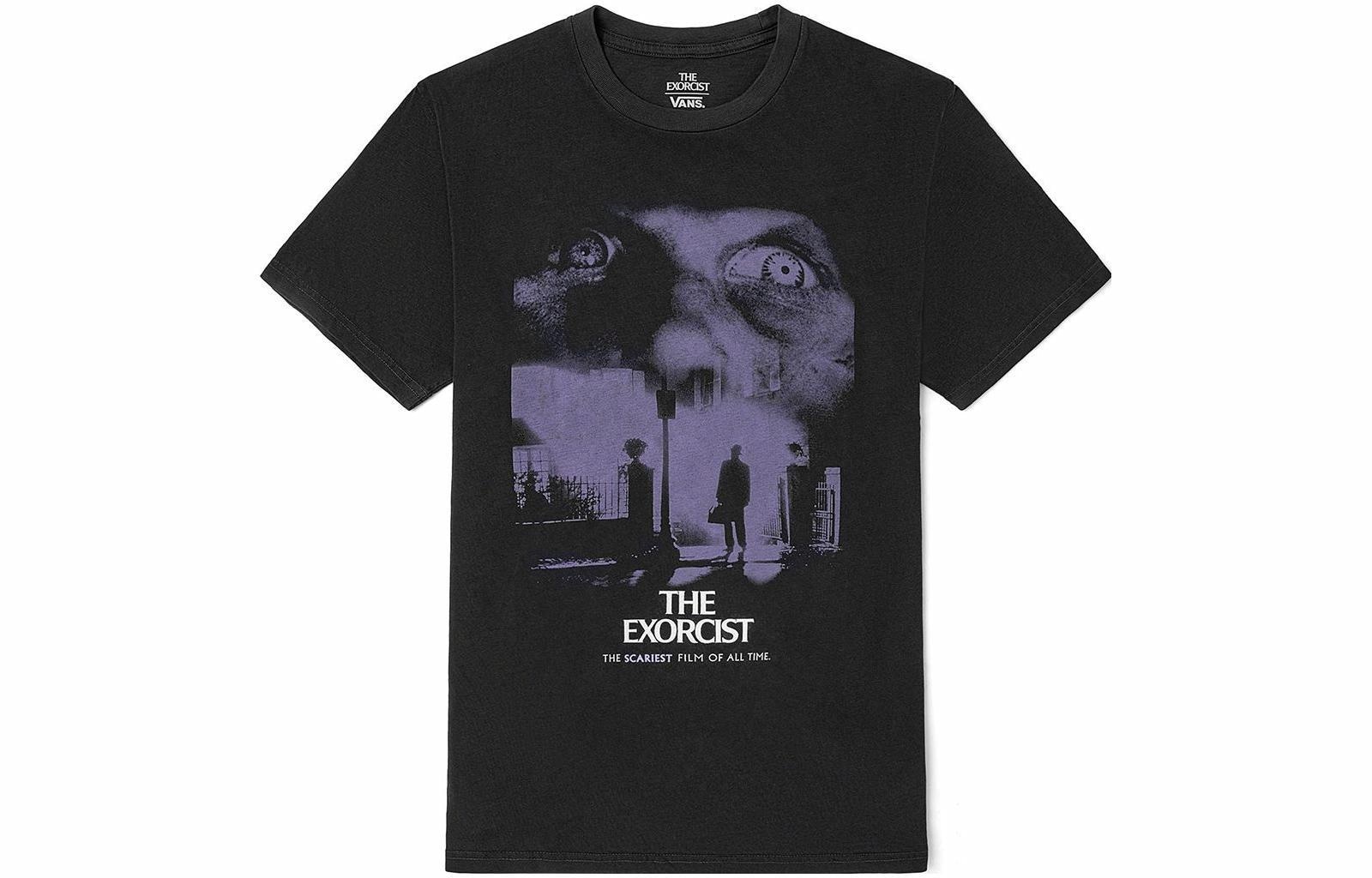 Футболка Vans x House of Terror Letter Logo Tee Black