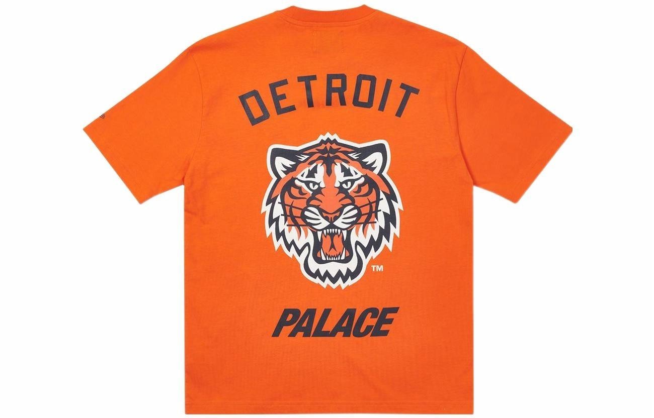 PALACE x New Era Detroit Tigers T-Shirt Orange