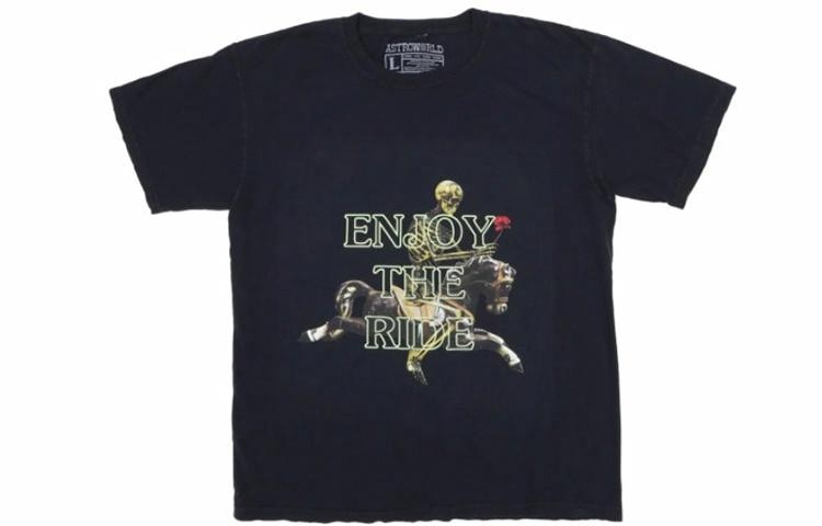 Travis Scott Cactus Jack Astro World T-Shirt Black