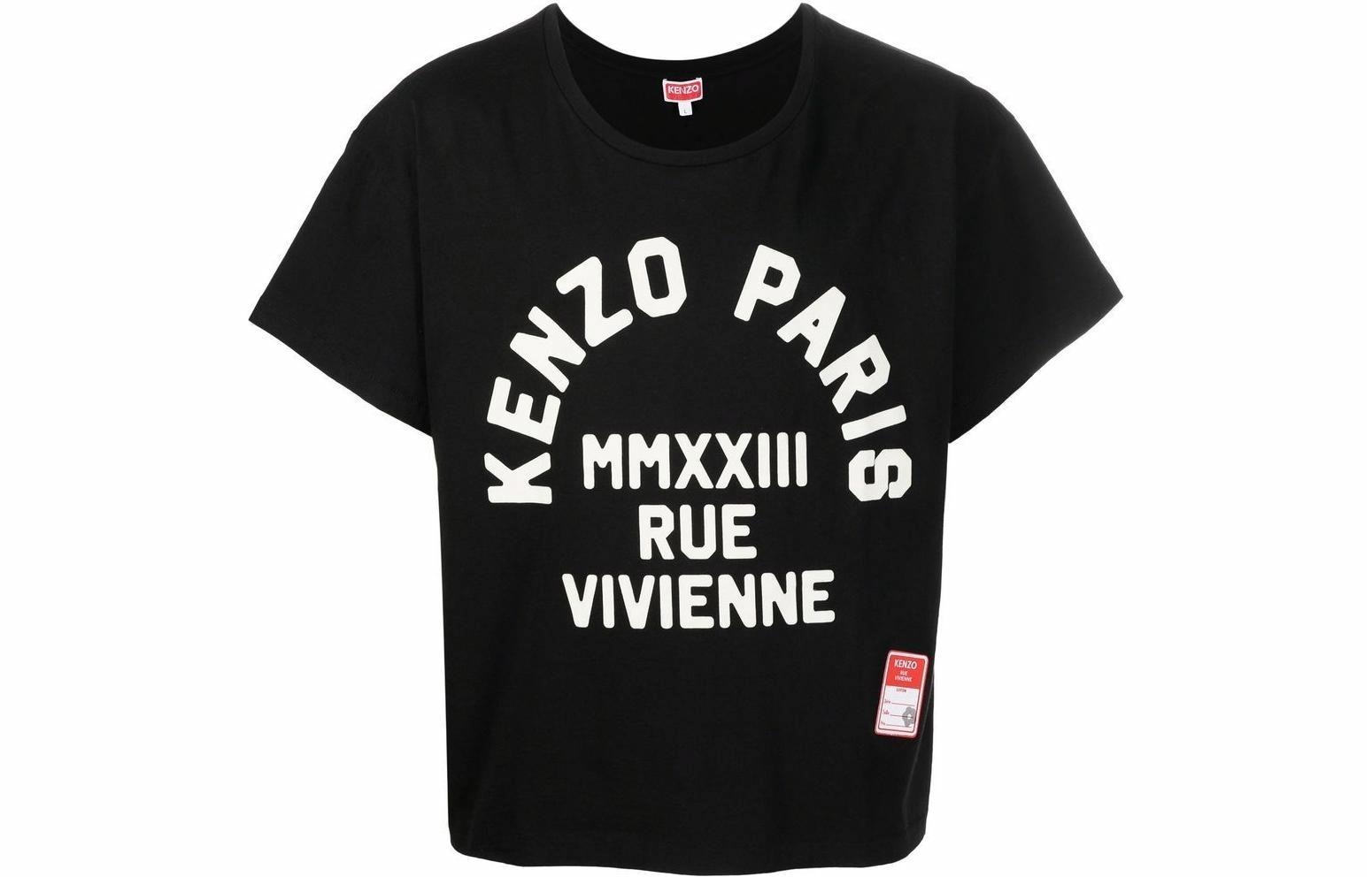 KENZO SS23 Black Tee