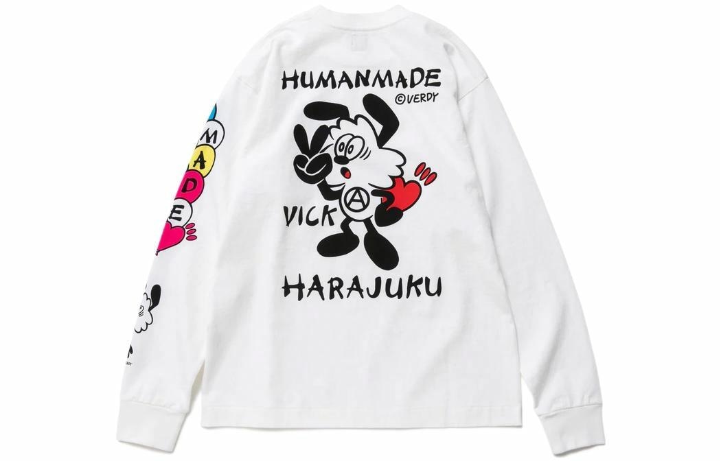 Girls Don’t Cry x HUMAN MADE Logo Long Sleeve Tee