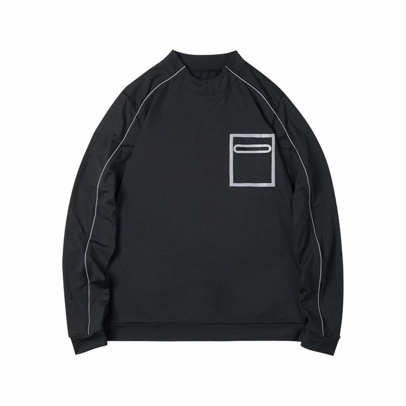 隐蔽者/ENSHADOWER ENSHADOWER Outdoor Reflective Long Sleeve Tee Black