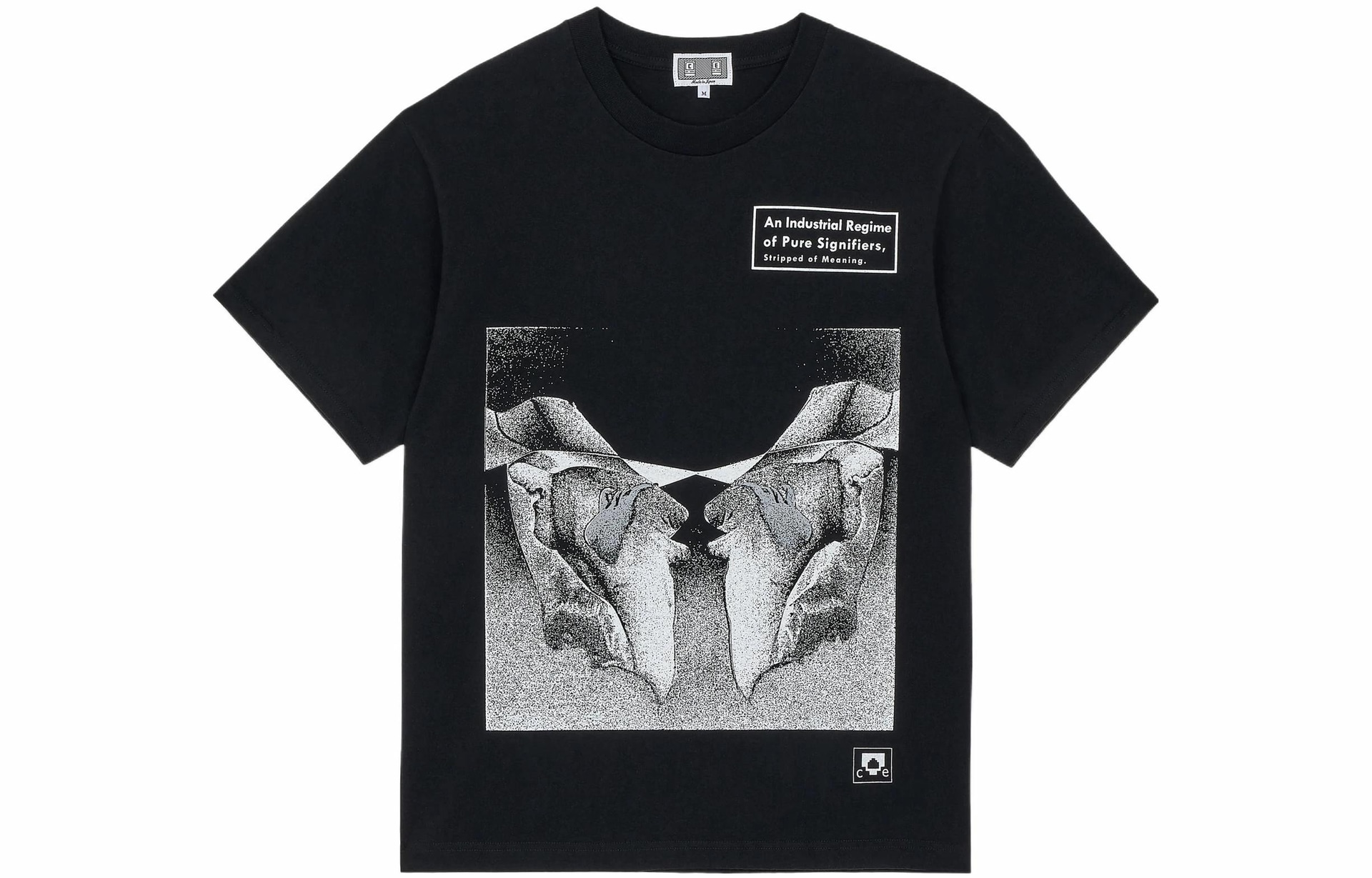 Cav Empt SS22 Industrial Regime T-Shirt Black T