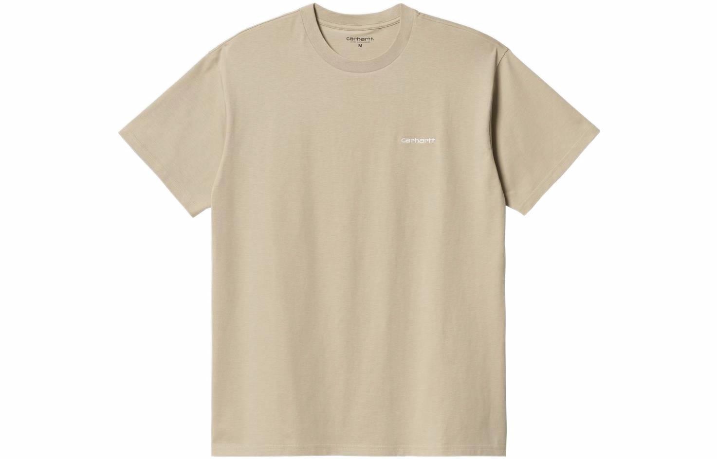 Carhartt WIP S/S Script Embroidery T-Shirt Light Brown