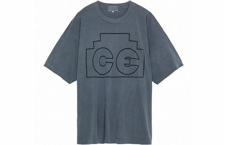 Cav Empt Logo Crewneck T-Shirt Grey