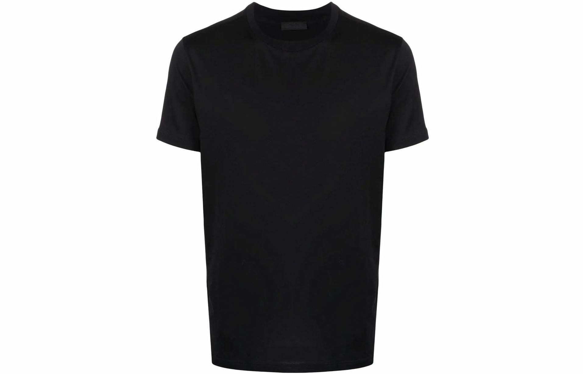 Prada Crew Neck T-Shirt Black
