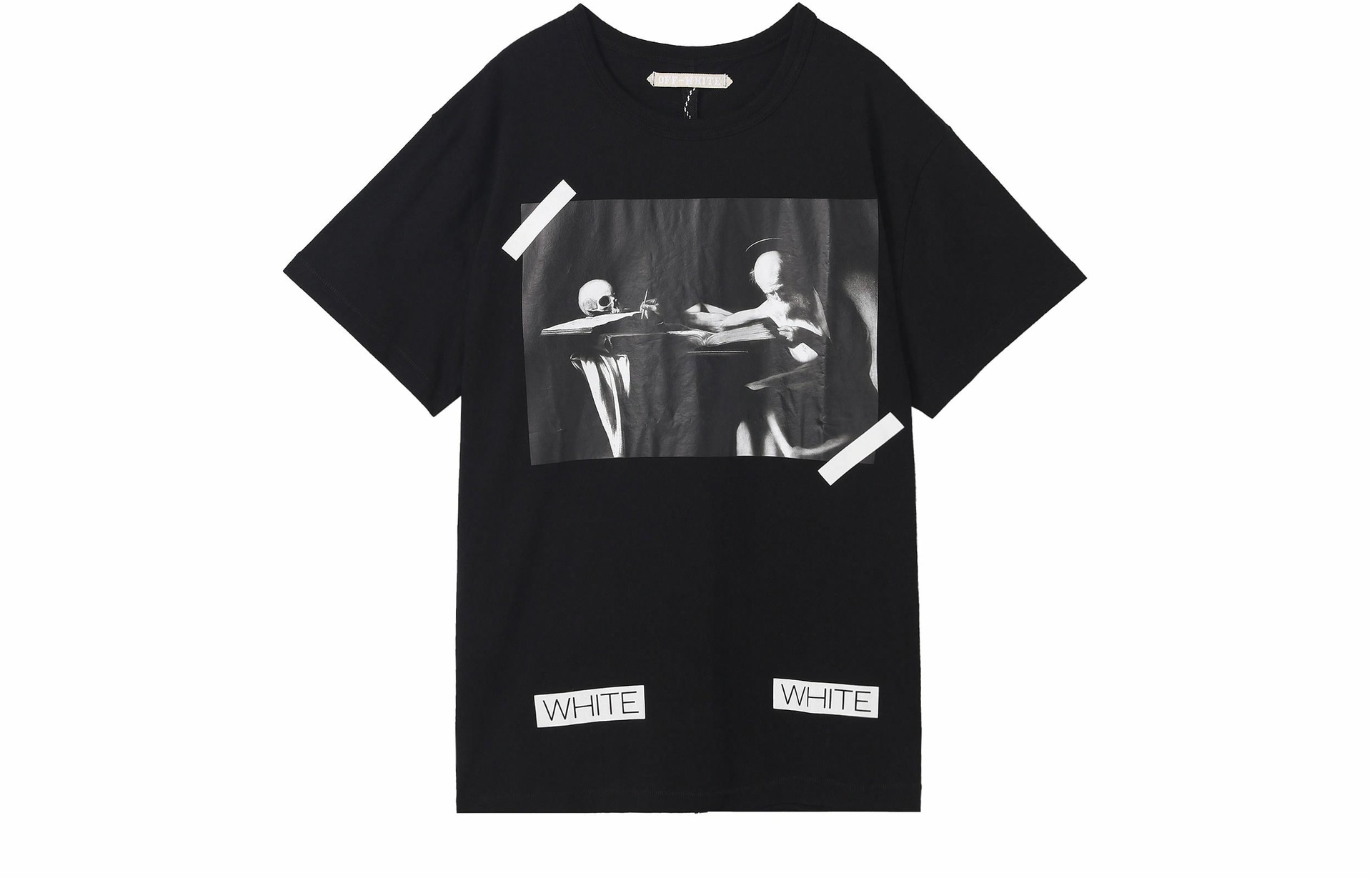 OFF-WHITE Skull T-Shirt Black