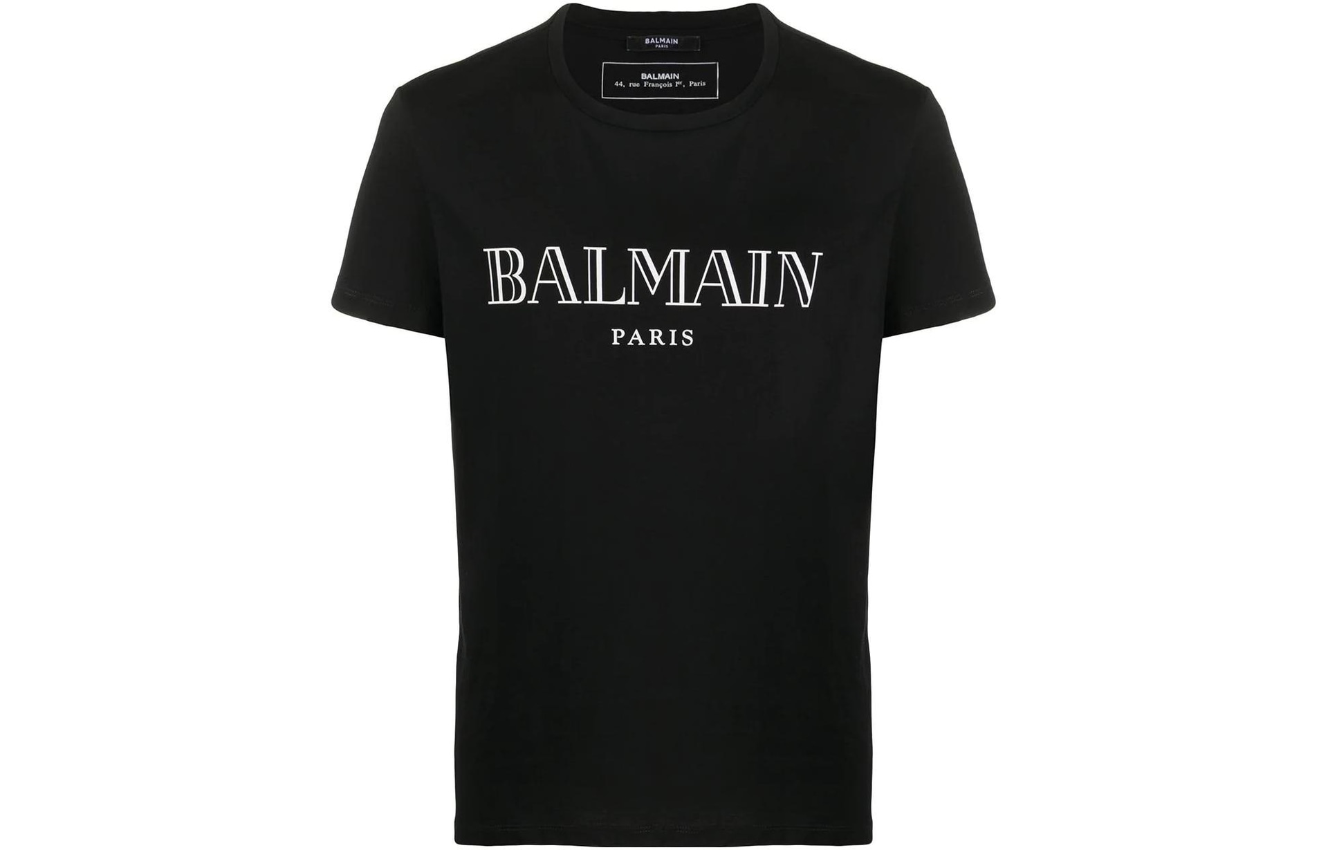 Balmain SS22 Logo T-Shirt Black