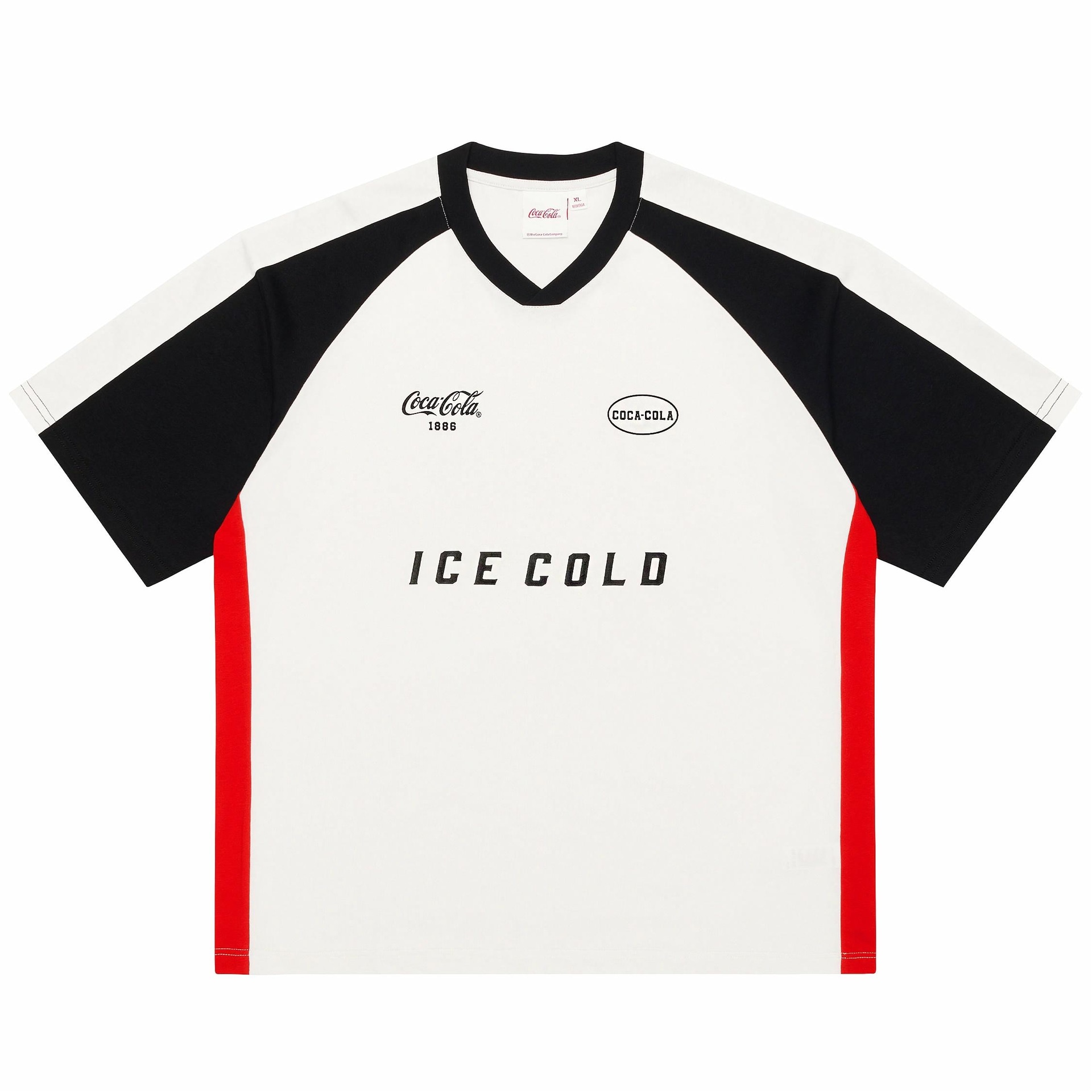 Coca-Cola/可口可乐 Coca-Cola Racing V-Neck T-Shirt