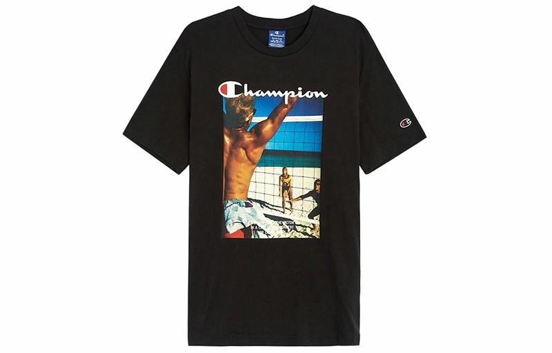 Champion T-Shirt Black
