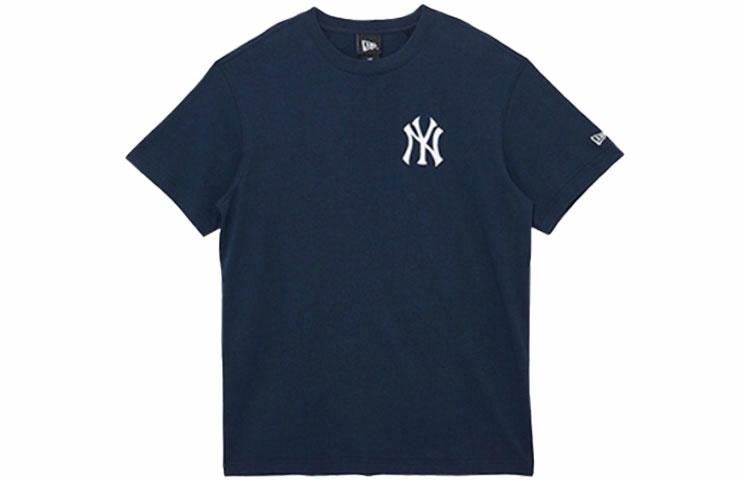 New Era Yankees Crewneck Tee Navy