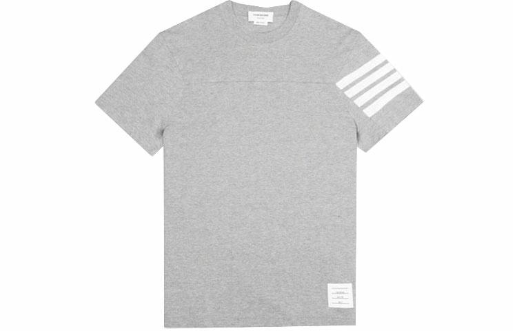 Thom Browne Short Sleeve T-Shirt Grey