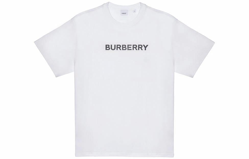 Burberry Logo Print T-Shirt White