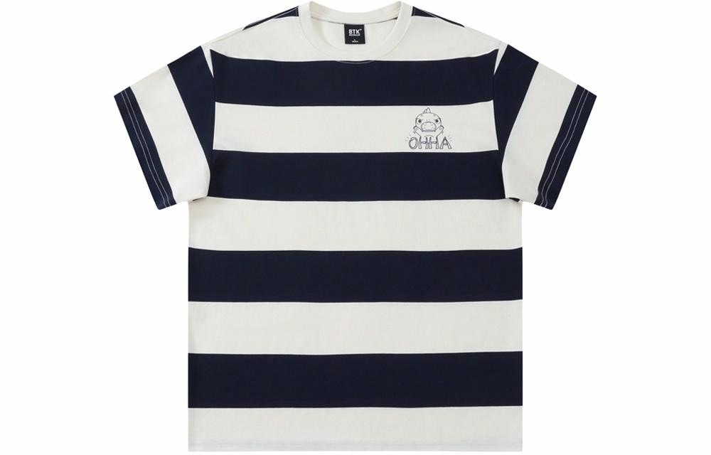 BTK Striped Colorblock Tee
