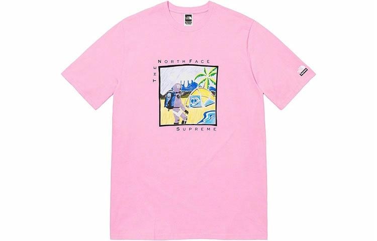 Supreme x The North Face Sketch S/S Top — фото 3