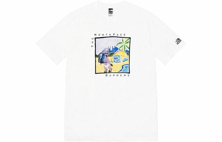 Supreme x The North Face Sketch S/S Top — фото 1