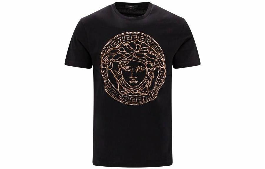 VERSACE/范思哲 Versace FW23 Black T-Shirt