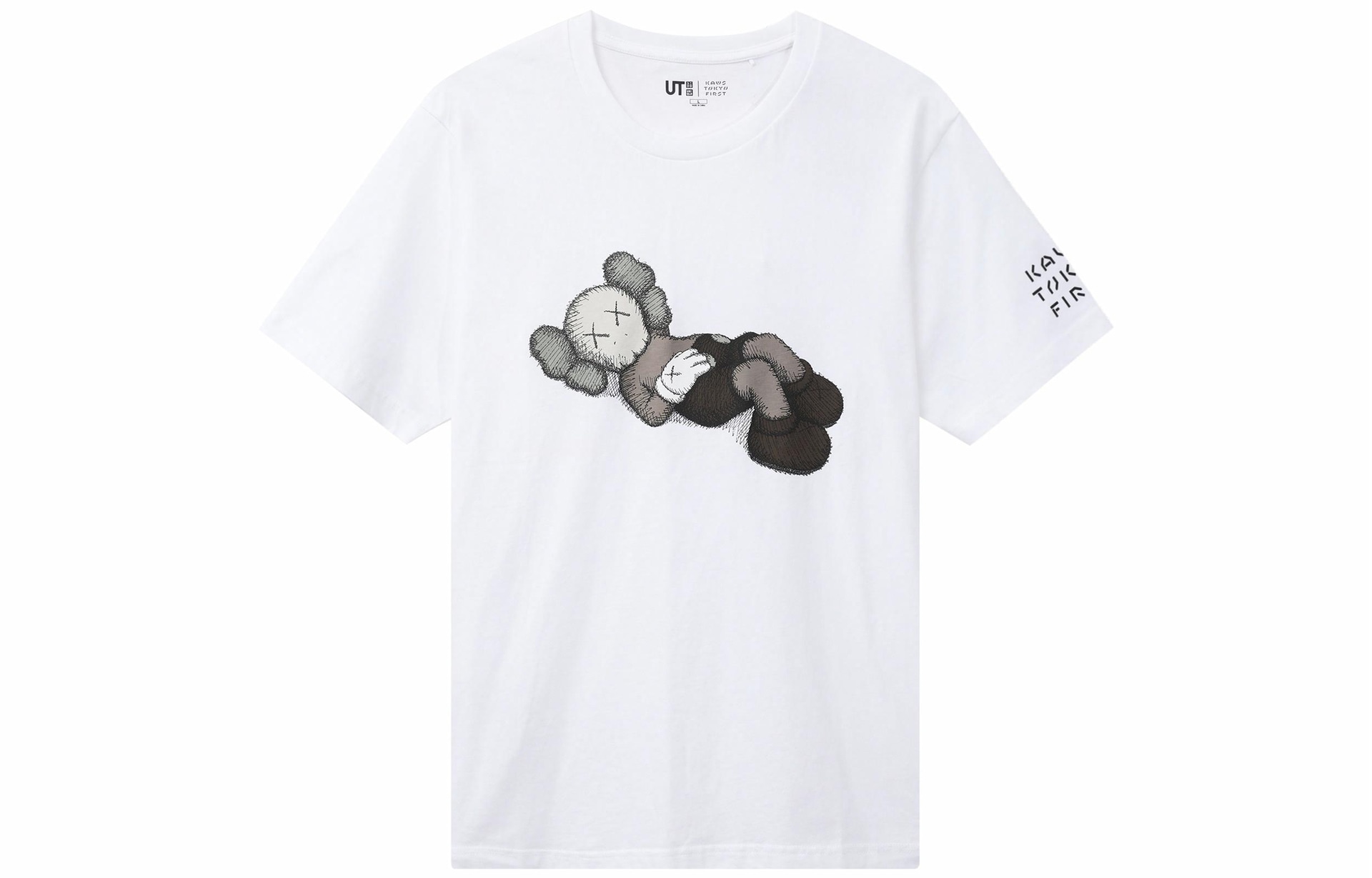 UNIQLO/优衣库 UNIQLO Printed Crew Neck T-Shirt White
