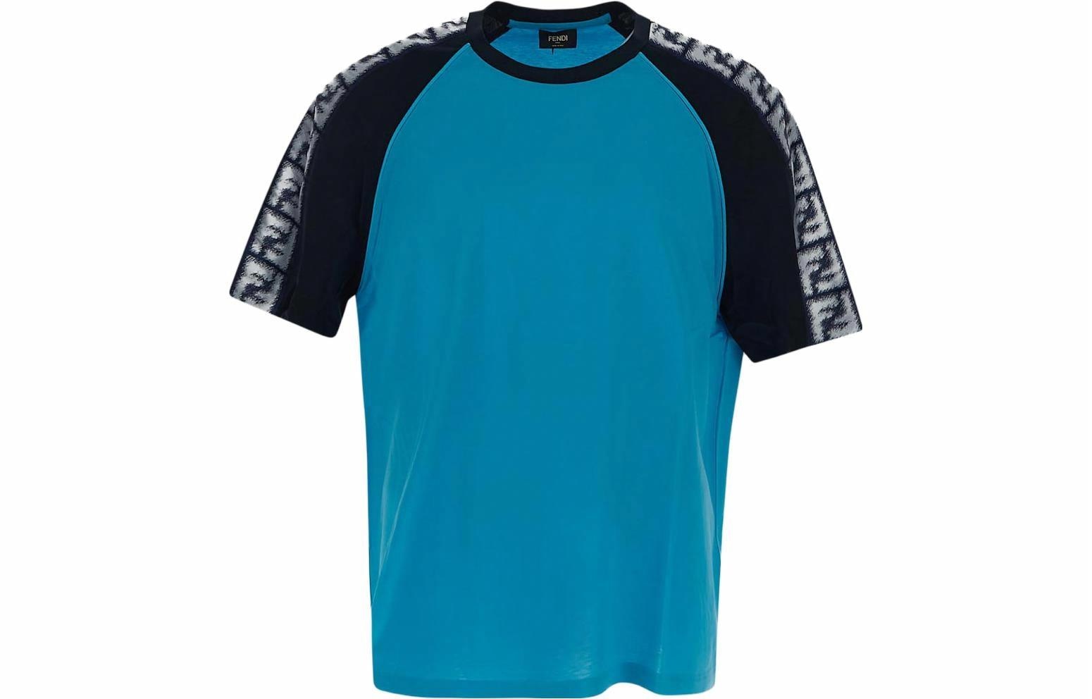 FENDI/芬迪 Fendi SS23 Blue T-Shirt