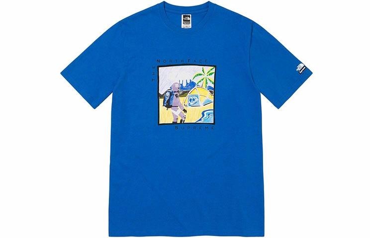 Supreme x The North Face Sketch S/S Top — фото 4