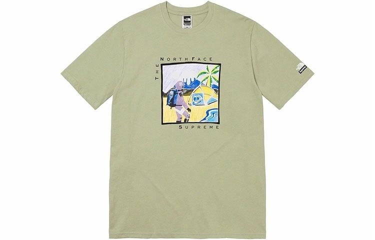 Supreme x The North Face Sketch S/S Top — фото 2